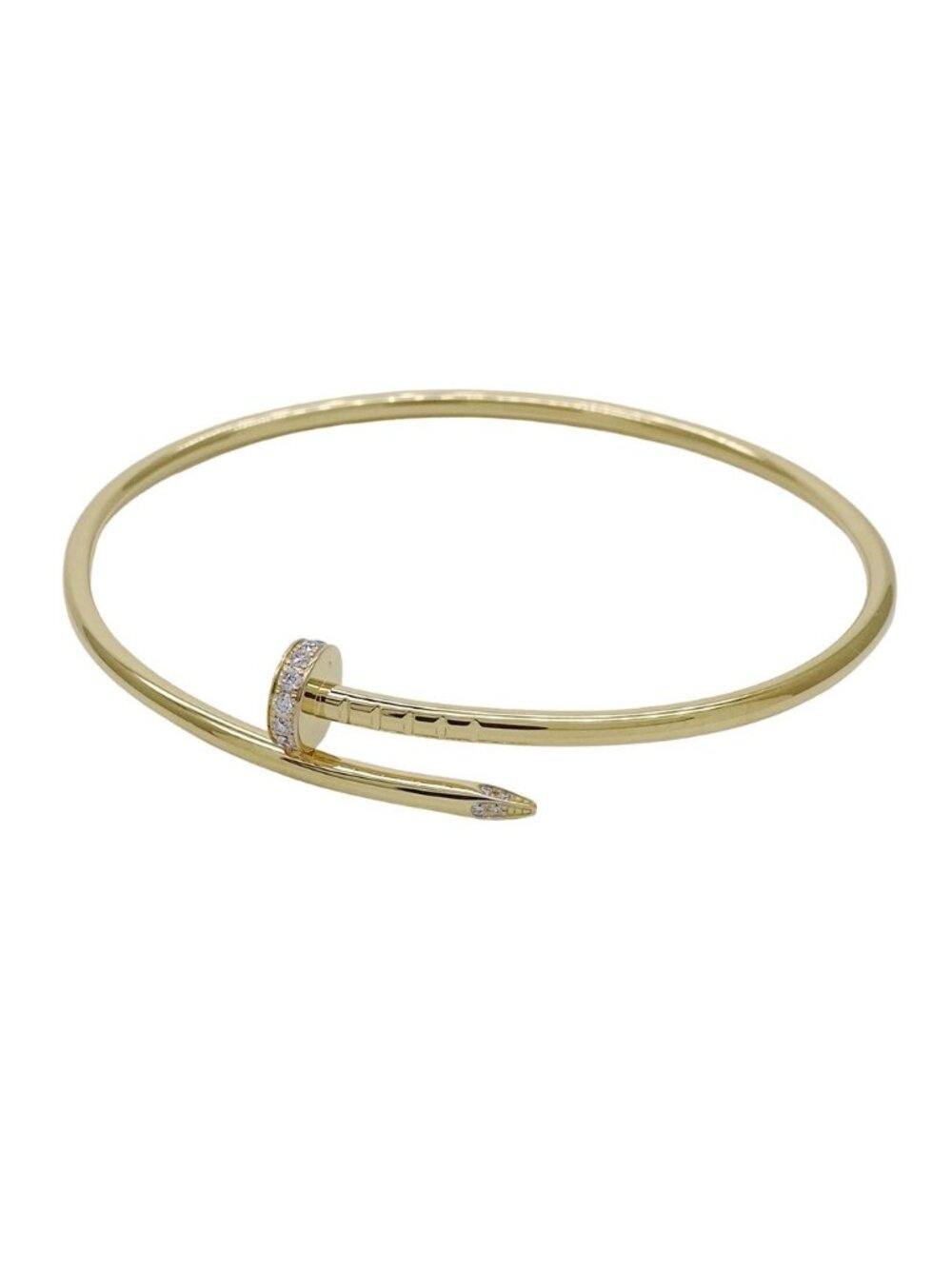Cartier Bracelet Bangle Juste un Clou Small Yellow Gold 18 Polished